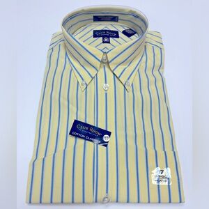 NEW-Men’s Club Room Dress Shirt Sz. 17 34/35